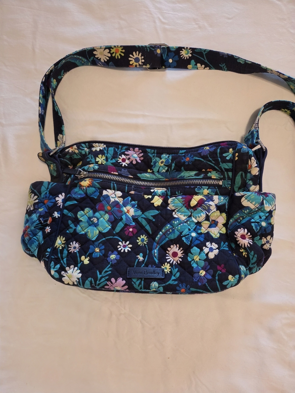 Vera Bradley On-the-Go Crossbody Bag - Moonlight Garden